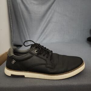 Bull Boxer B 52 Mens Shoes 10 Black Sneakers Lace Up Casual Reconditioned Rubs